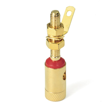 Dynavox - Banaanstekker rood (inbouw)