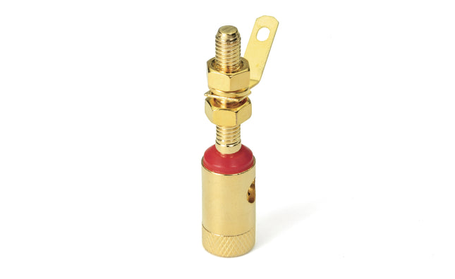 Dynavox - Banaanstekker rood (inbouw)