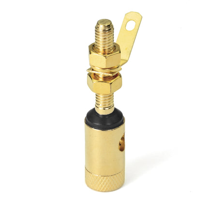 Dynavox - Banaanstekker zwart (inbouw)