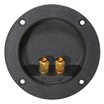 Luidsprekeraansluiting rond