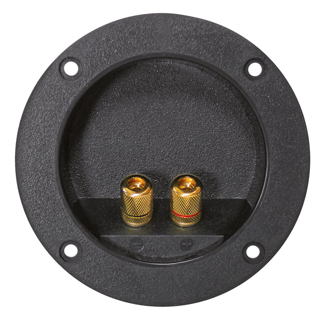 Luidsprekeraansluiting rond