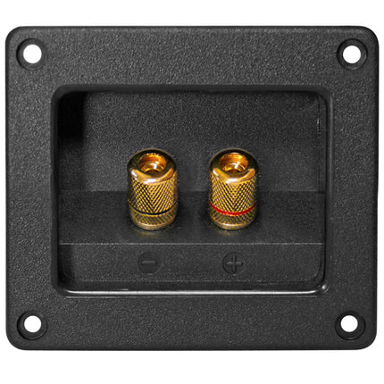 Aansluit terminal verguld 70x50mm