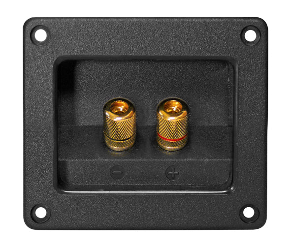 Aansluit terminal verguld 70x50mm