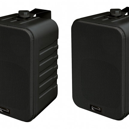 Dynavox mini luidsprekerset 100 watt in het zwart