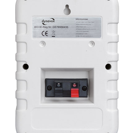 Dynavox mini luidsprekerset 100 watt in het wit