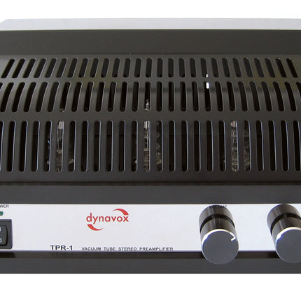Dynavox TPR-1 buizen voorversterker chrome met 6N3 buizen