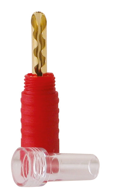 Banaanstekker verguld rood