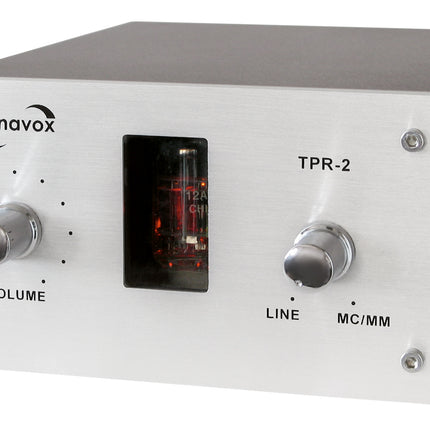 Dynavox TPR-2 zilver buizen voorversterker line en phono