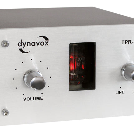 Dynavox TPR-2 zilver buizen voorversterker line en phono