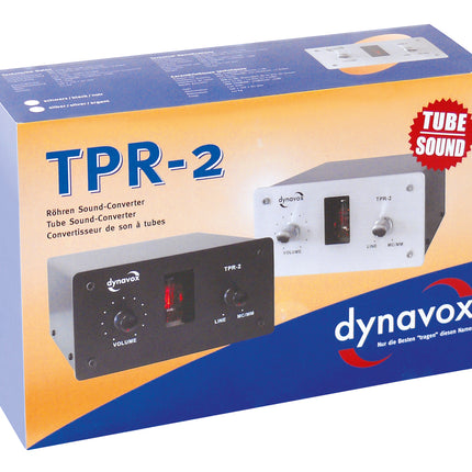Dynavox TPR-2 zilver buizen voorversterker line en phono