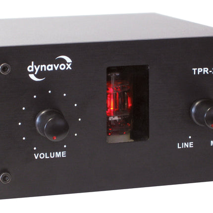 Dynavox TPR-2 buizen voorversterker line en phono zwart