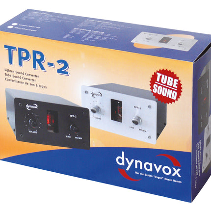Dynavox TPR-2 buizen voorversterker line en phono zwart