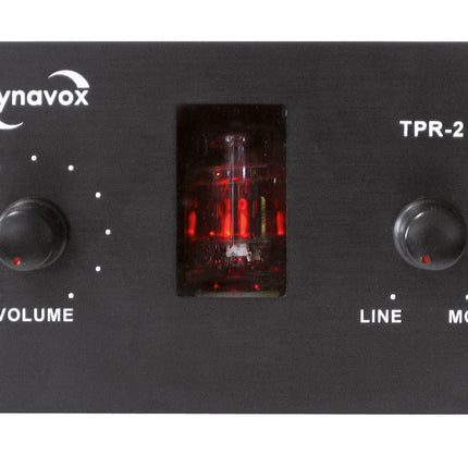 Dynavox TPR-2 buizen voorversterker line en phono zwart