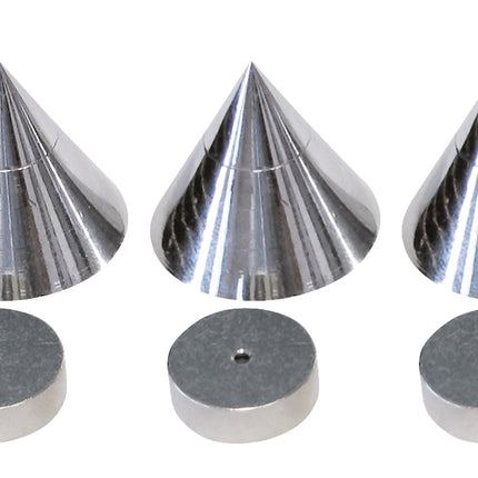 Dynavox spikes 4 stuks - chrome
