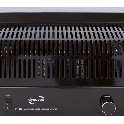 Dynavox VR-20 buizenversterker zwart 2x 10 watt RMS