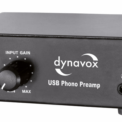 Dynavox UPR-2.0 USB pick up voorversterker zwart