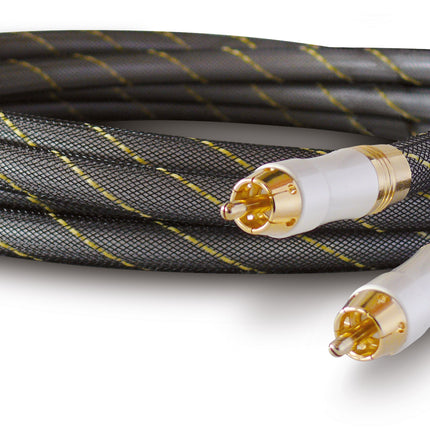 Highend-Stereo-Cinchkabel 2 x 0.6 meter