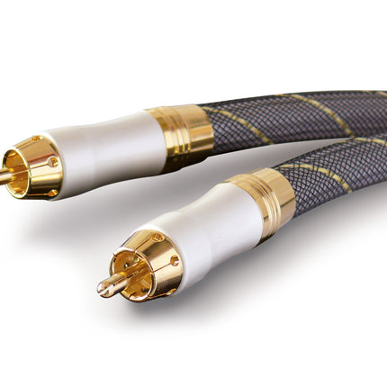 Highend-Stereo-Cinchkabel 2 x 3 meter