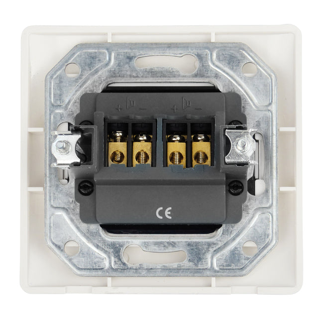 Dynavox Inbouw luidspreker aansluiting wandplaat