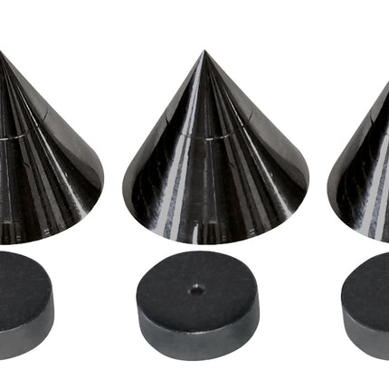 Dynavox spikes 4 stuks in het zwart