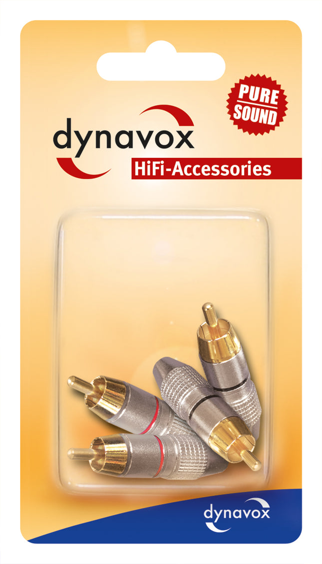 Dynavox Cinchstekker-set