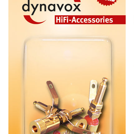 Dynavox Poolklemmenset 2x rood 2x zwart