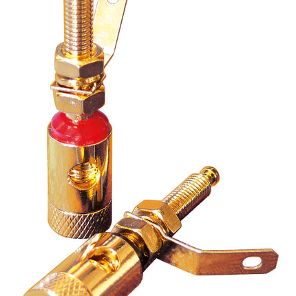 Dynavox Poolklemmenset 2x rood 2x zwart