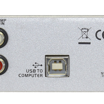 Dynavox UPR-2.0 USB pick up voorversterker zilver