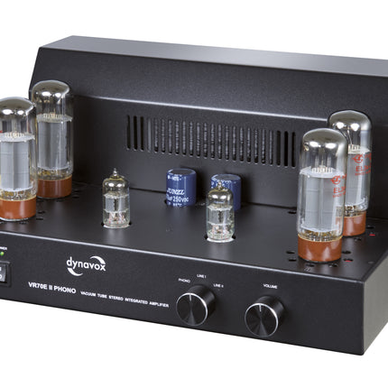 Dynavox phono buizenversterker VR70E II zwart
