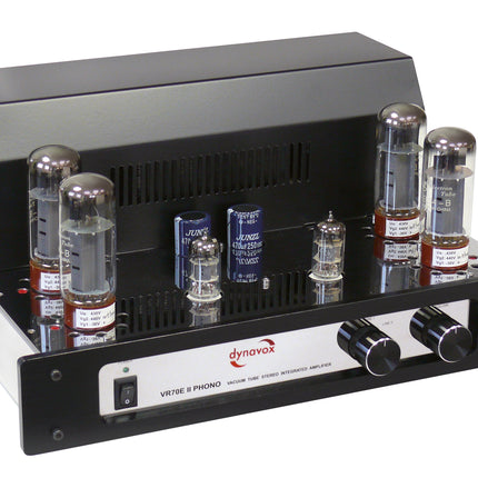 Dynavox phono buizenversterker VR70E II chrome