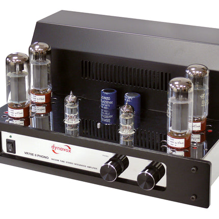 Dynavox phono buizenversterker VR70E II chrome