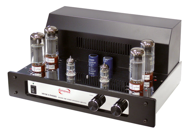 Dynavox phono buizenversterker VR70E II chrome