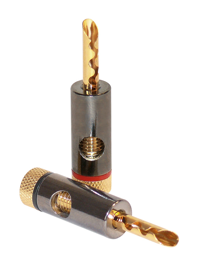 Dynavox High-End banaanstekker set 4 stuks