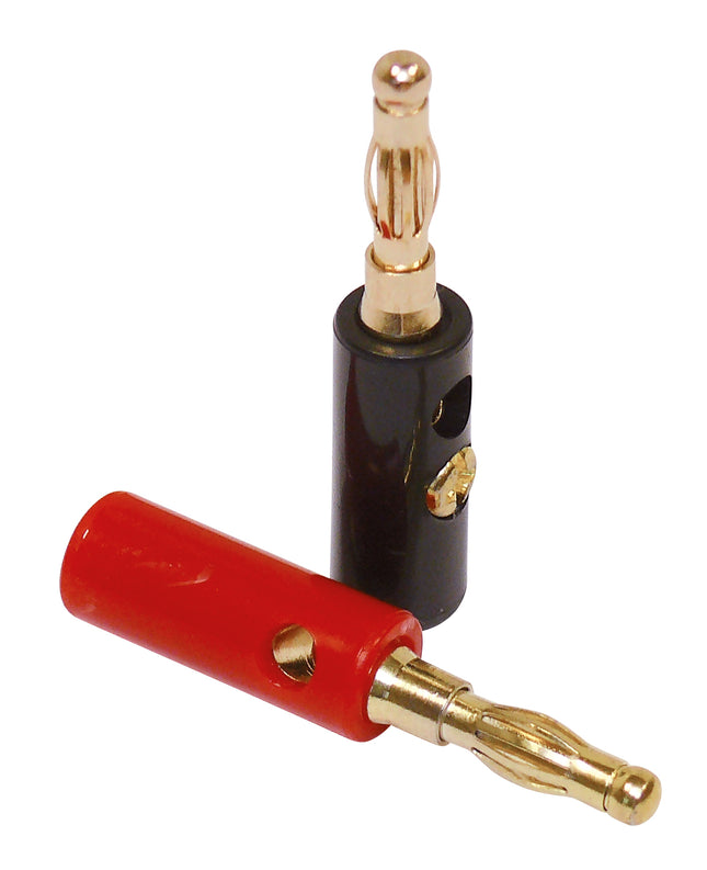 Dynavox banaanstekker set rood/zwart