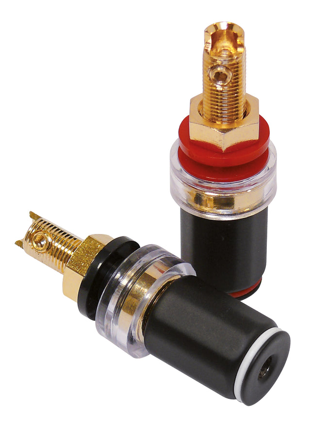 Dynavox banaanstekker set 1x rood 1x zwart