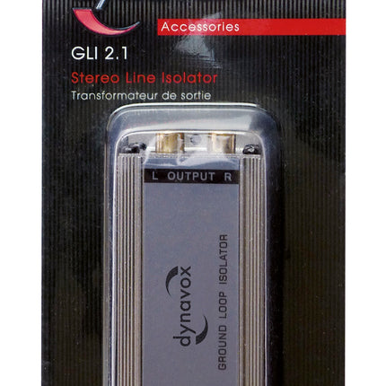 Dynavox GLI 2.1 Stereo line ground loop isolator