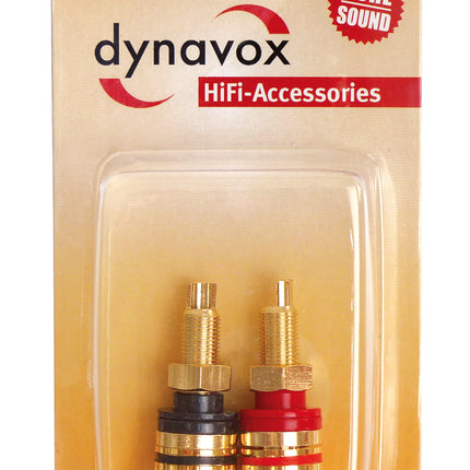 Dynavox banaanchassisdelen poolklemmenset