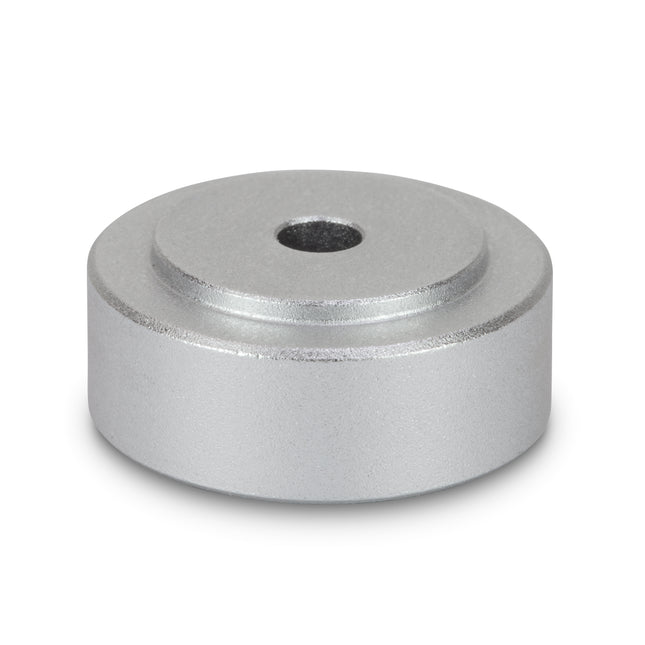 Dynavox aluminium voeten  4 delig - zilver