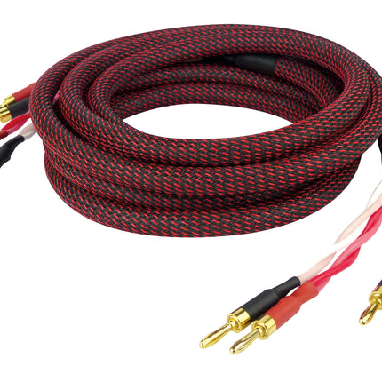 Dynavox High-End twisted Luidspreker kabel 2 meter 2 stuks
