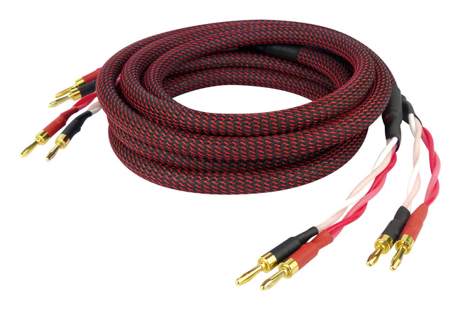 Dynavox High-End twisted Luidspreker kabel 2 meter 2 stuks