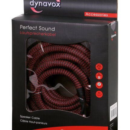 Dynavox High-End twisted Luidspreker kabel 2 meter 2 stuks