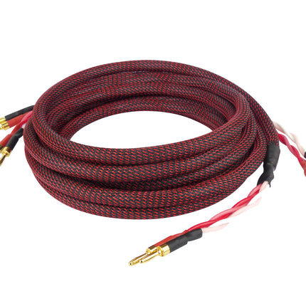 Dynavox High-End twisted Luidspreker kabel 3 meter 2 stuks