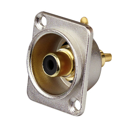 Dynavox cinch chassideel rood+zwart