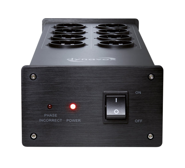 Dynavox X4100B HiFi netfilter stekkerblok zwart