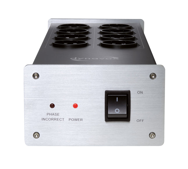 Dynavox X4100 HiFi netfilter stekkerblok zilver