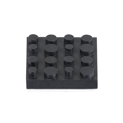 Dynavox rubberen antivibe voeten 4-delig 40 x 40 mm