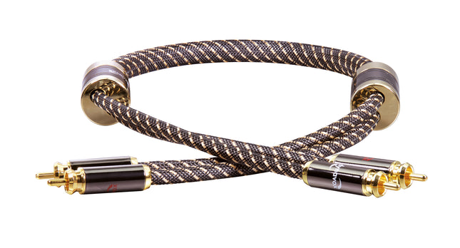 Dynavox Black Line Cinchkabel Stereo 0,6 meter