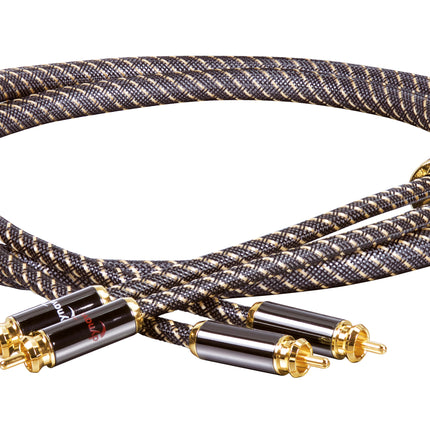 Dynavox Black Line Cinchkabel Stereo 1,5 meter