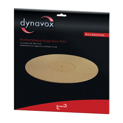 Dynavox PM3 antistatische viltmat kurk