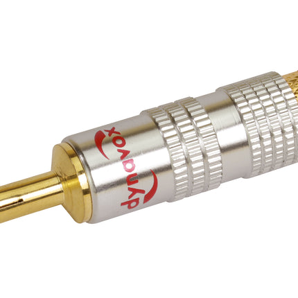 Dynavox banaanstekker set met uitzetbare tip 4 delig